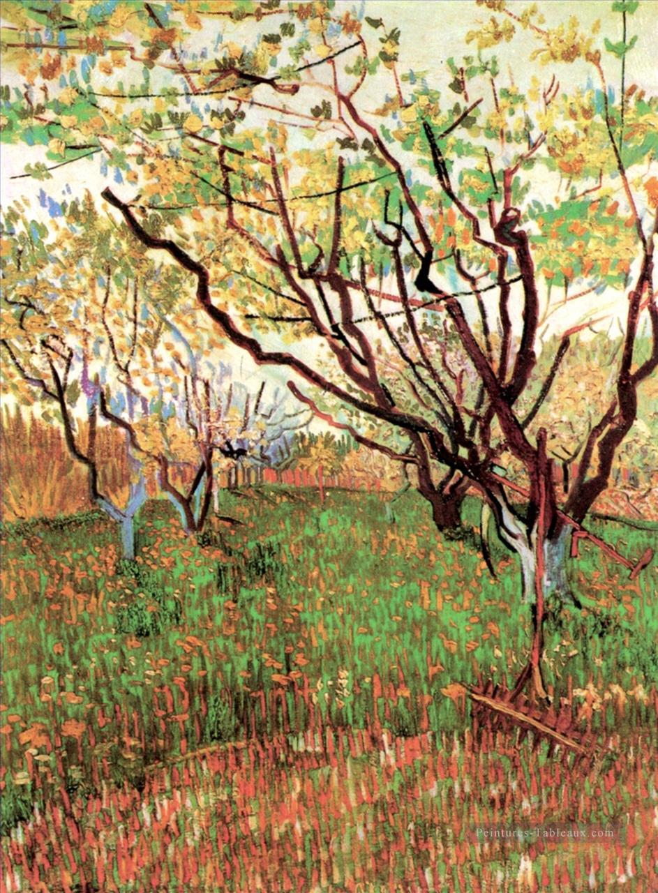 Verger en fleur Vincent van Gogh Peintures à l'huile
